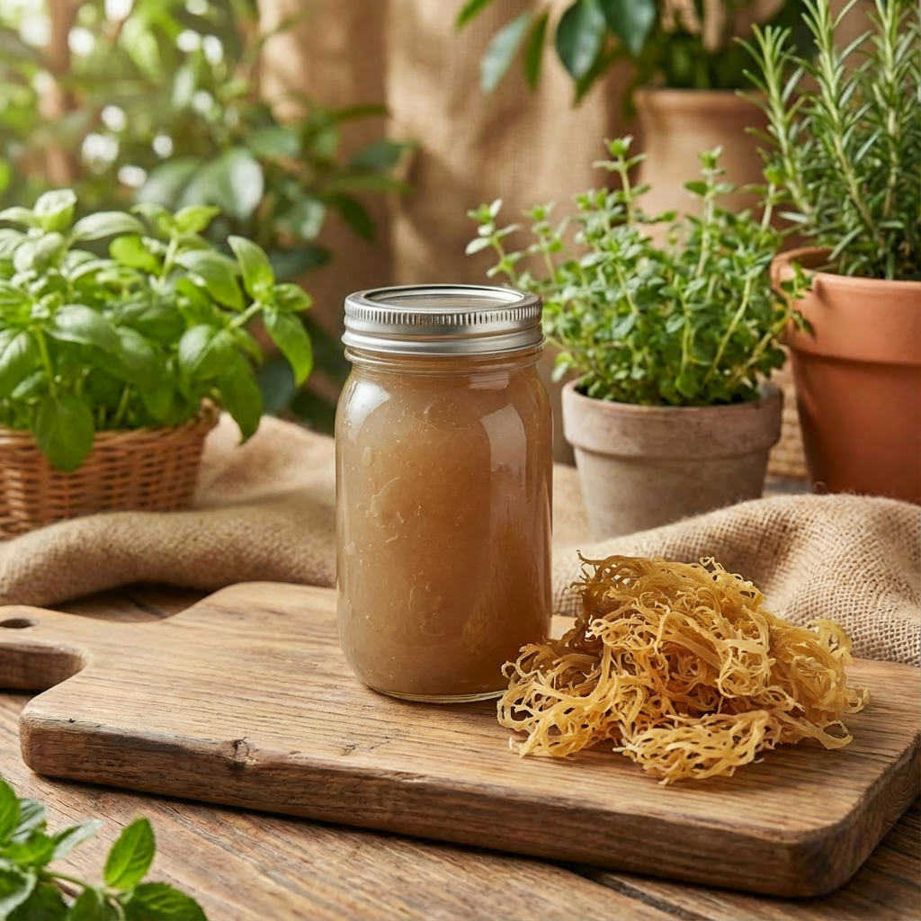 Wildcrafted Sea Moss Gel with Lime