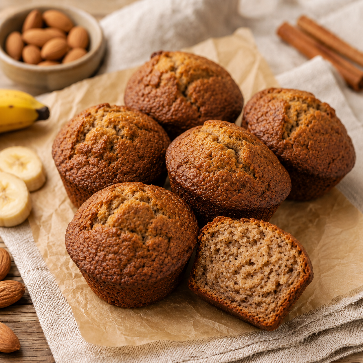 Gluten-Free Thai Banana Muffins 6pack
