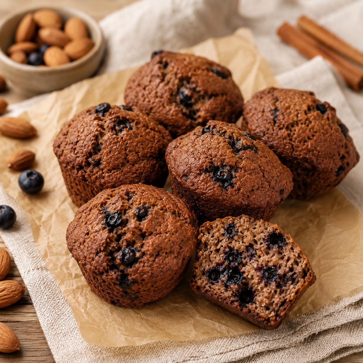 Gluten-Free Wild Blueberry Muffins 6pack